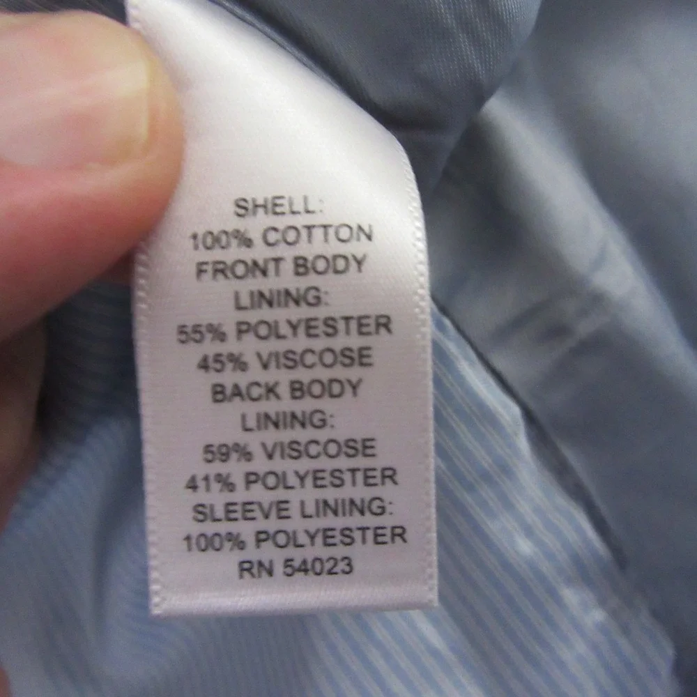 Banana Republic Mens Double Pocket Sport Coat‎ 38R Dark Gray Tailored Fit